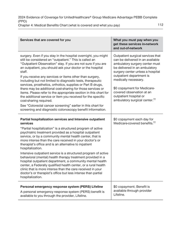 UnitedHealthcare PEBB Complete EOC (2024) - Page 118