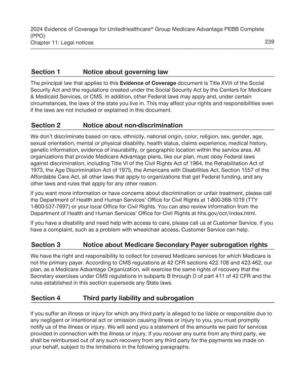 UnitedHealthcare PEBB Complete EOC (2024) - Page 245