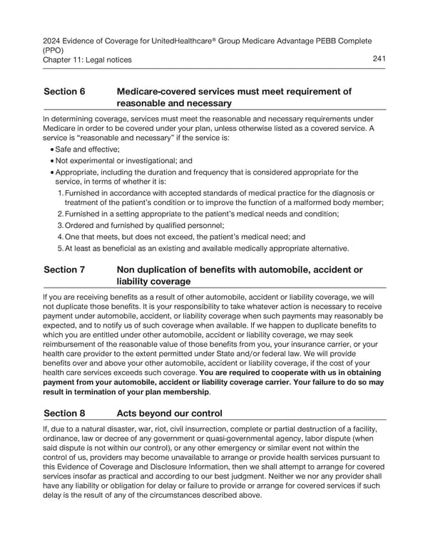 UnitedHealthcare PEBB Complete EOC (2024) - Page 247