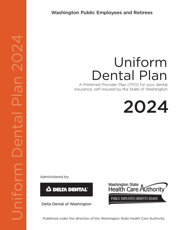 Uniform Dental Plan COC (2024) - Page 1