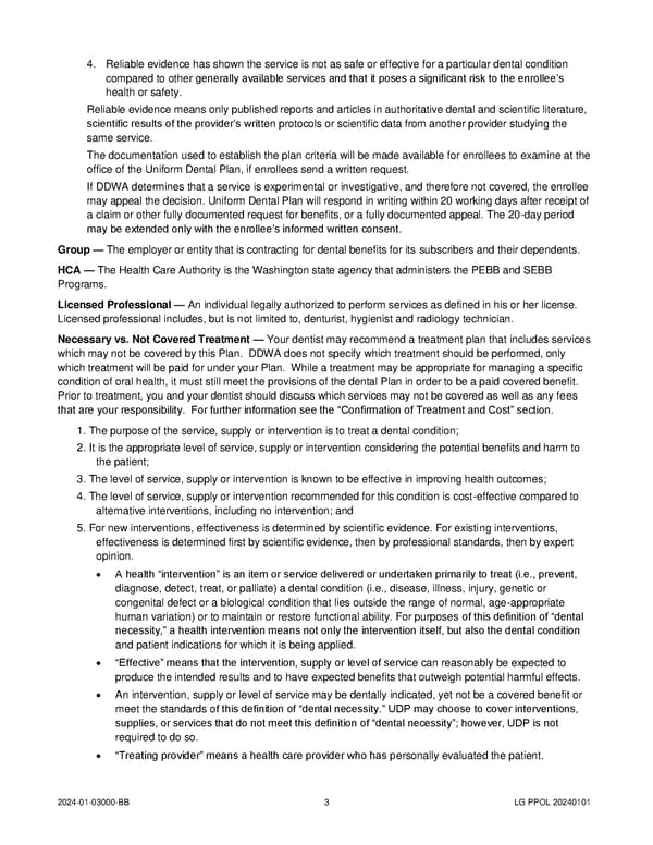 Uniform Dental Plan COC (2024) - Page 8