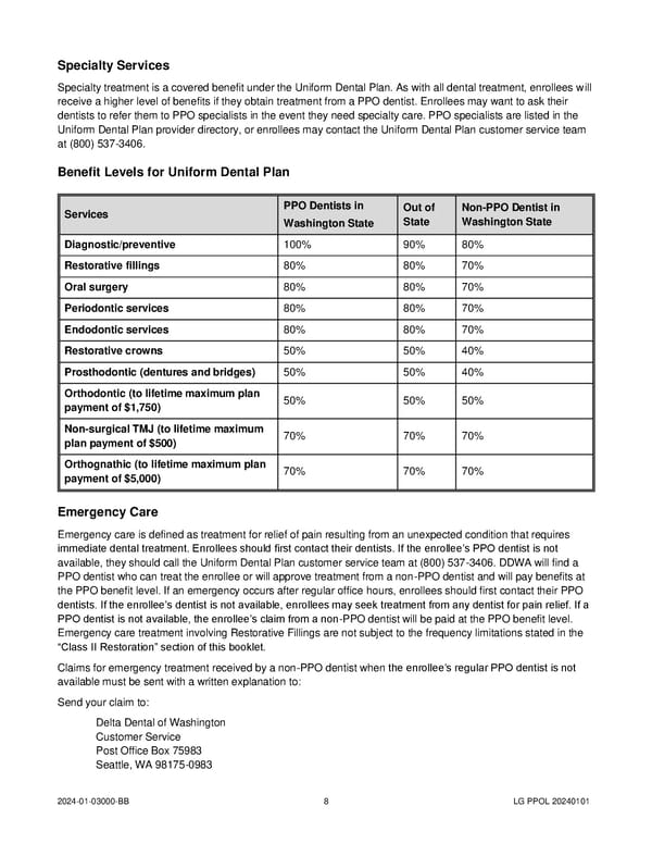 Uniform Dental Plan COC (2024) - Page 13