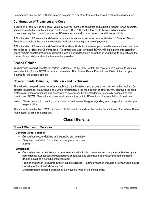 Uniform Dental Plan COC (2024) - Page 14