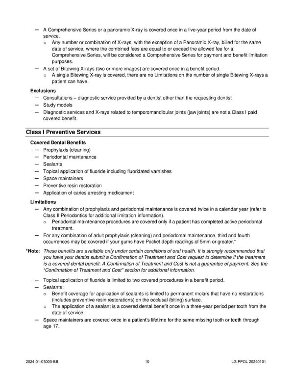 Uniform Dental Plan COC (2024) - Page 15