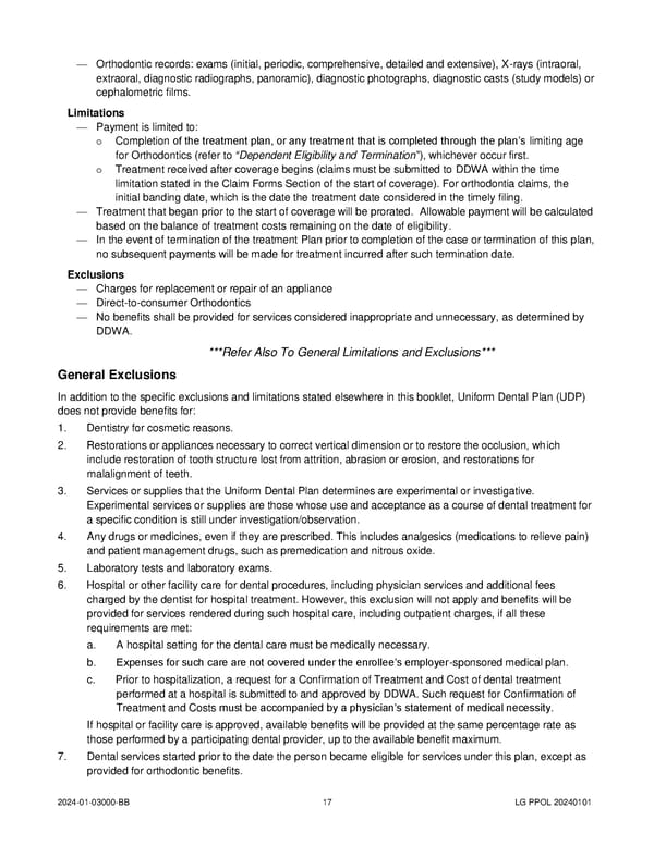 Uniform Dental Plan COC (2024) - Page 22