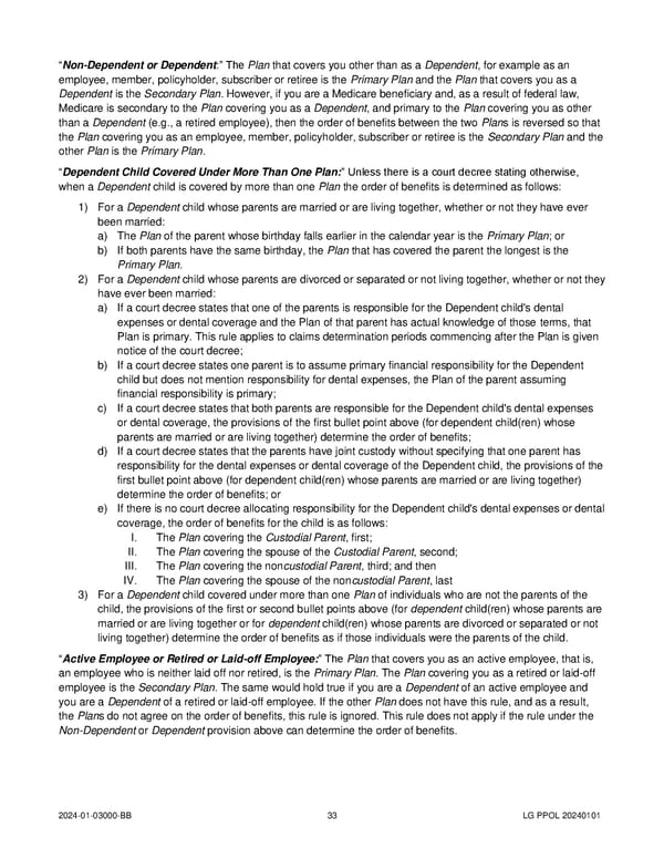 Uniform Dental Plan COC (2024) - Page 38