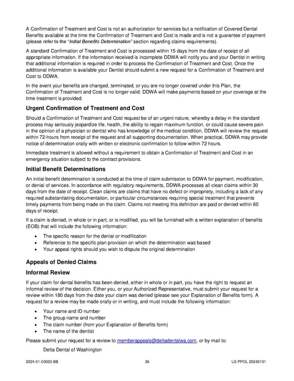 Uniform Dental Plan COC (2024) - Page 41