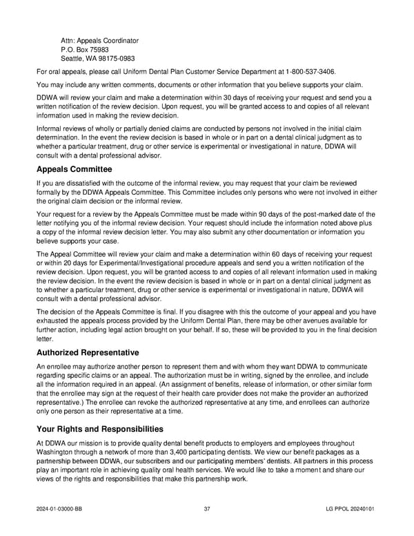 Uniform Dental Plan COC (2024) - Page 42