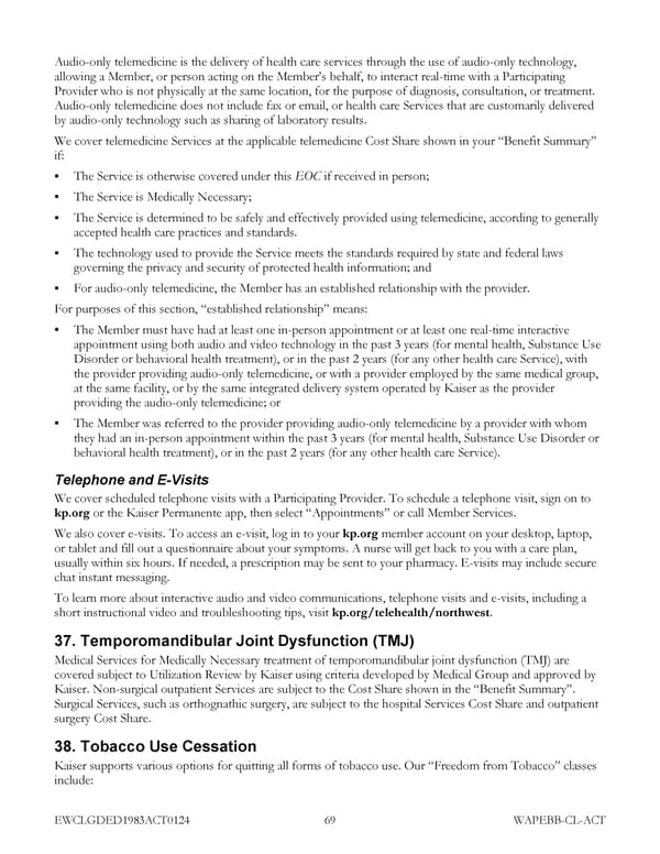 Kaiser Permanente NW Classic EOC (2024) - Page 76