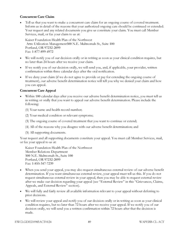 Kaiser Permanente NW Classic EOC (2024) - Page 96