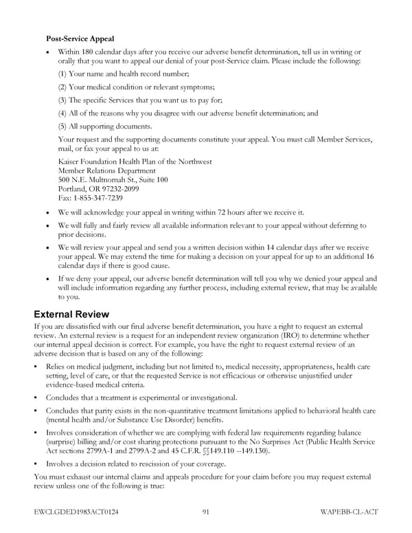 Kaiser Permanente NW Classic EOC (2024) - Page 98