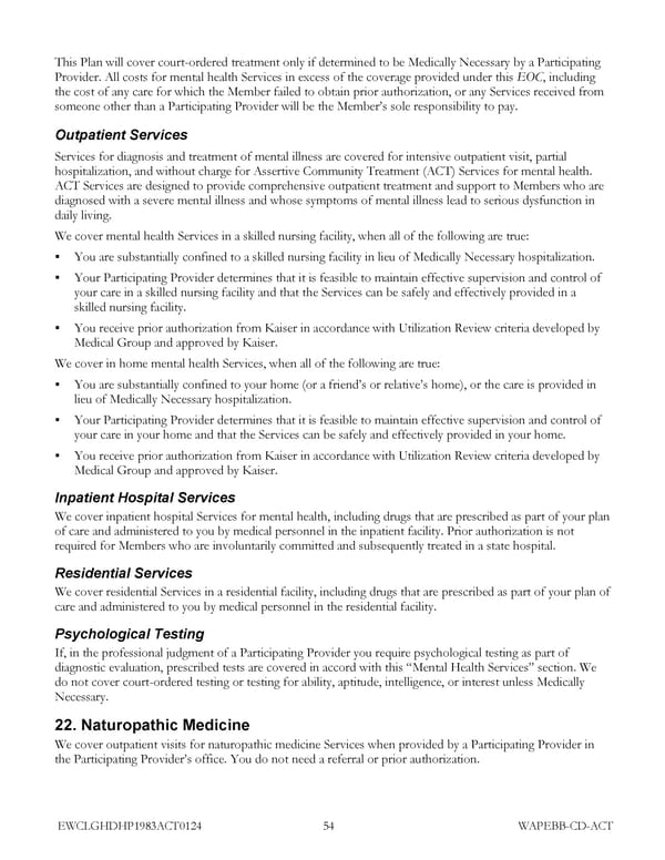 Kaiser Permanente NW CDHP EOC (2024) - Page 61