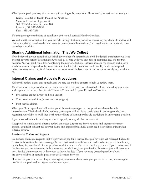 Kaiser Permanente NW CDHP EOC (2024) - Page 93