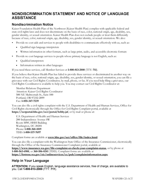 Kaiser Permanente NW CDHP EOC (2024) - Page 104