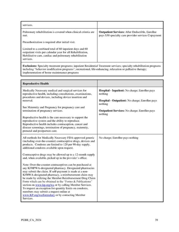 Kaiser Permanente WA Classic EOC (2024) - Page 39