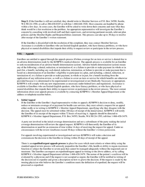 Kaiser Permanente WA CDHP EOC (2024) - Page 63