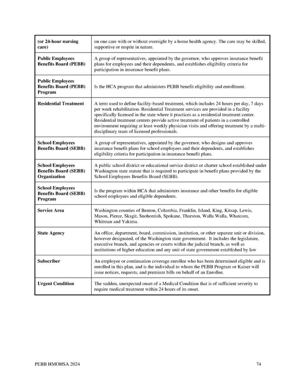 Kaiser Permanente WA CDHP EOC (2024) - Page 74