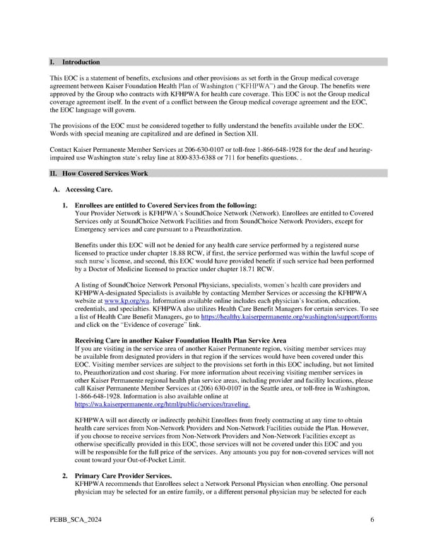 Kaiser Permanente WA SoundChoice EOC (2024) - Page 6