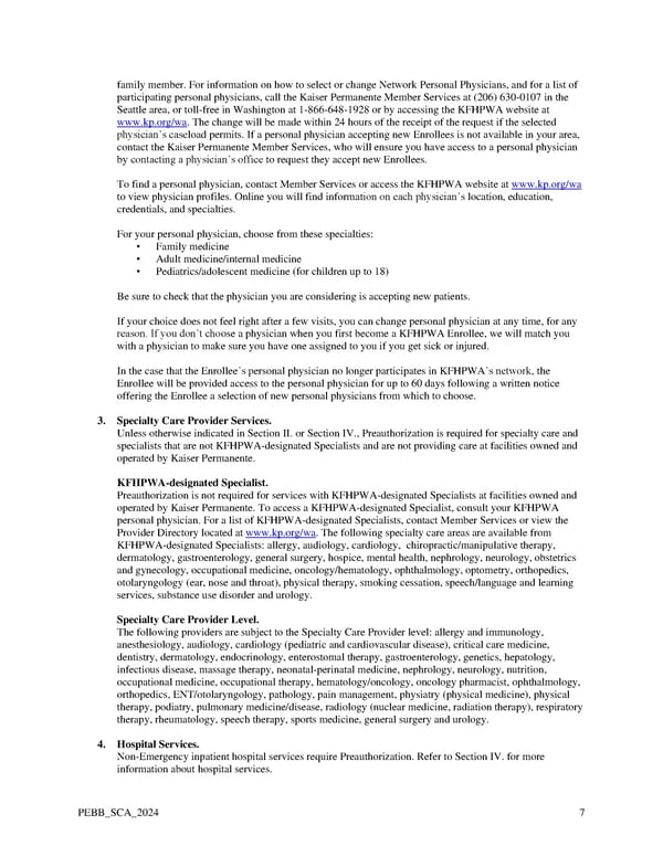 Kaiser Permanente WA SoundChoice EOC (2024) - Page 7