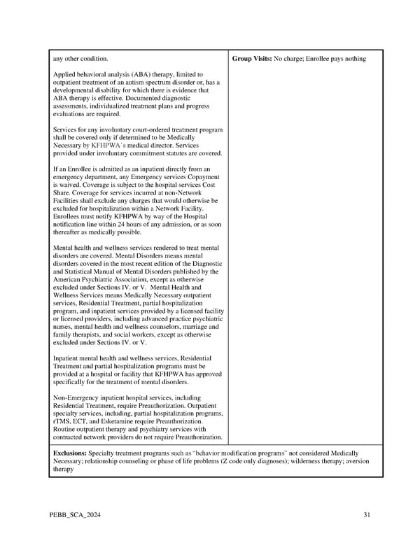 Kaiser Permanente WA SoundChoice EOC (2024) - Page 31