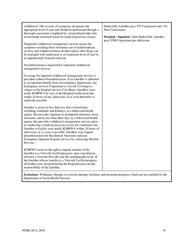 Kaiser Permanente WA SoundChoice EOC (2024) - Page 43