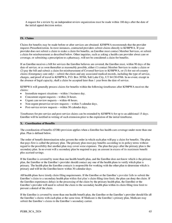 Kaiser Permanente WA SoundChoice EOC (2024) - Page 65