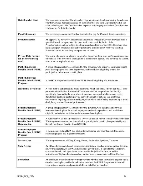 Kaiser Permanente WA SoundChoice EOC (2024) - Page 74