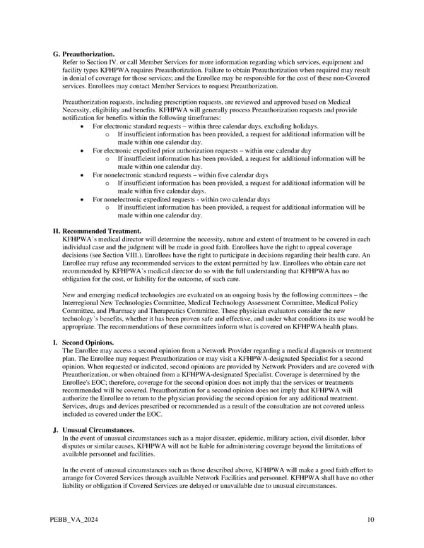 Kaiser Permanente WA Value EOC (2024) - Page 10