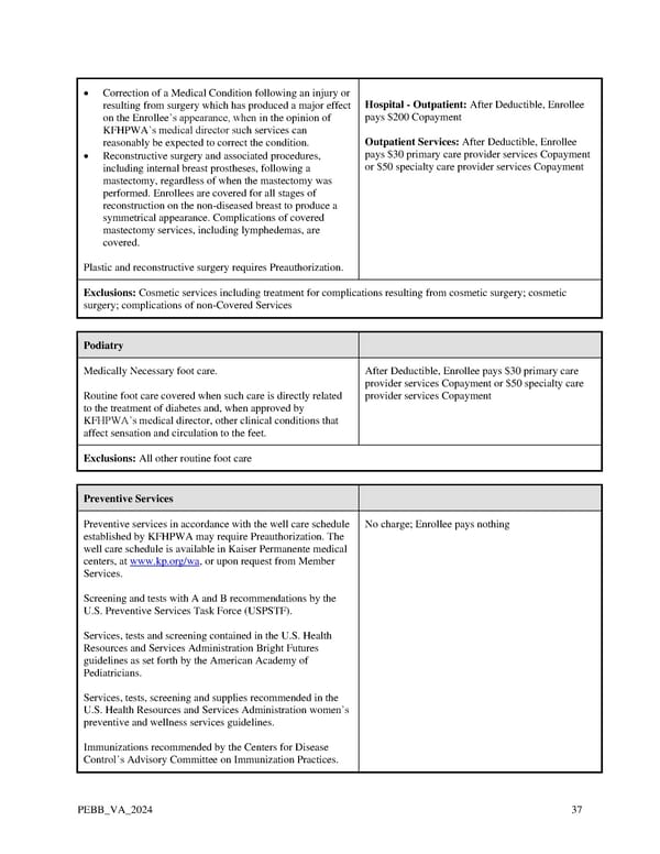 Kaiser Permanente WA Value EOC (2024) - Page 37