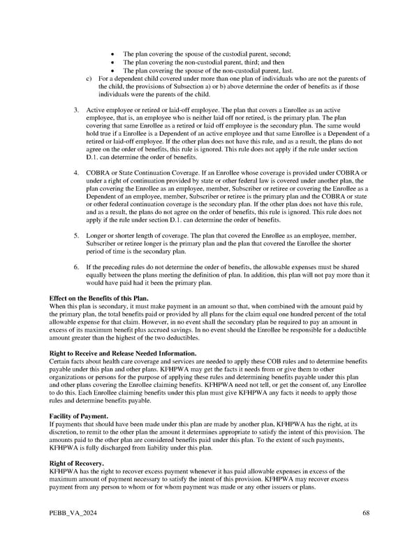 Kaiser Permanente WA Value EOC (2024) - Page 68