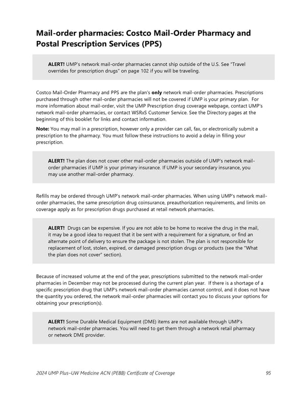 UMP Plus–UW Medicine Accountable Care Network (UW Medicine ACN) COC (2024) - Page 96