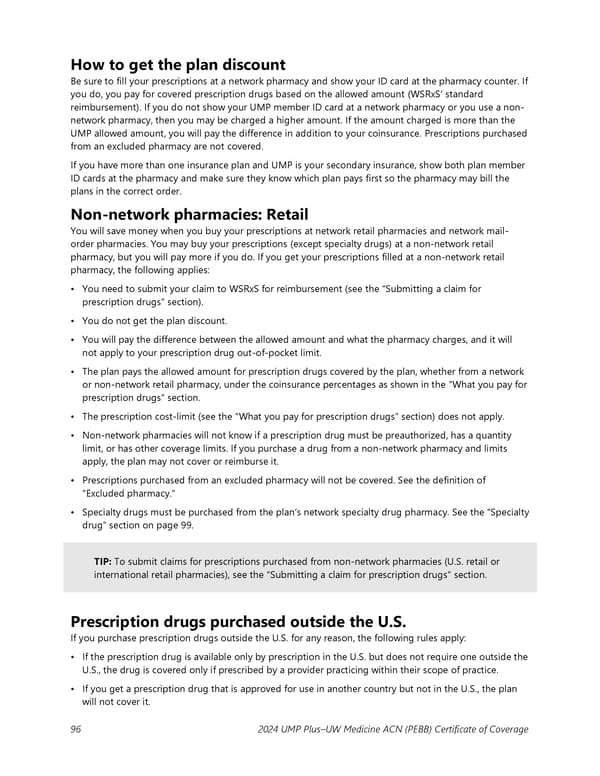 UMP Plus–UW Medicine Accountable Care Network (UW Medicine ACN) COC (2024) - Page 97