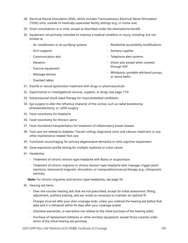 UMP Plus–UW Medicine Accountable Care Network (UW Medicine ACN) COC (2024) - Page 110