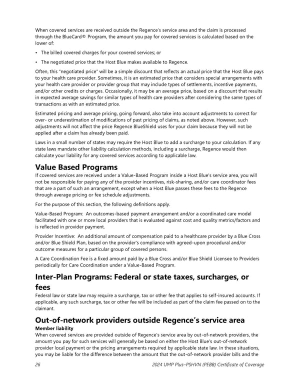 UMP Plus–Puget Sound High Value Network (PSHVN) COC (2024) - Page 27