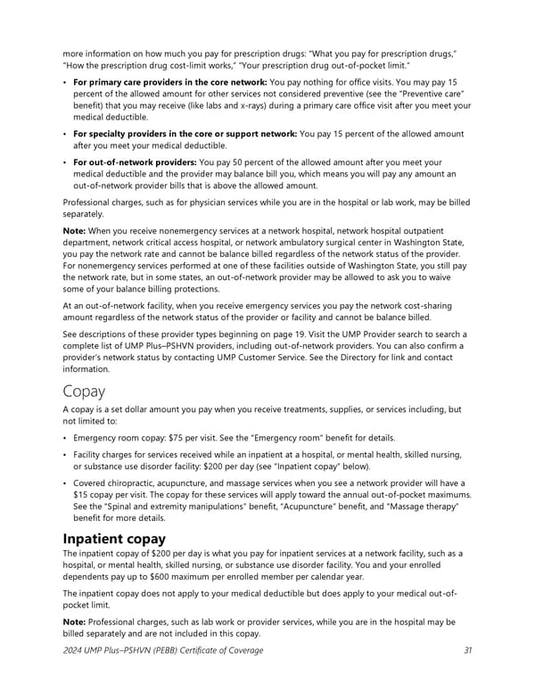 UMP Plus–Puget Sound High Value Network (PSHVN) COC (2024) - Page 32