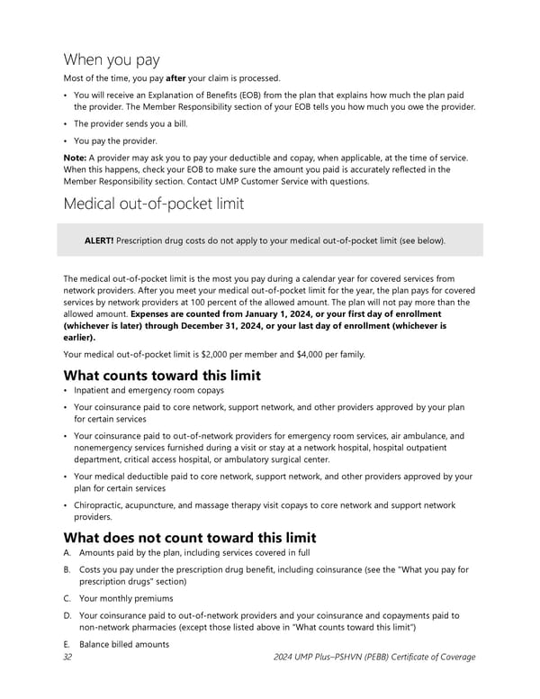 UMP Plus–Puget Sound High Value Network (PSHVN) COC (2024) - Page 33