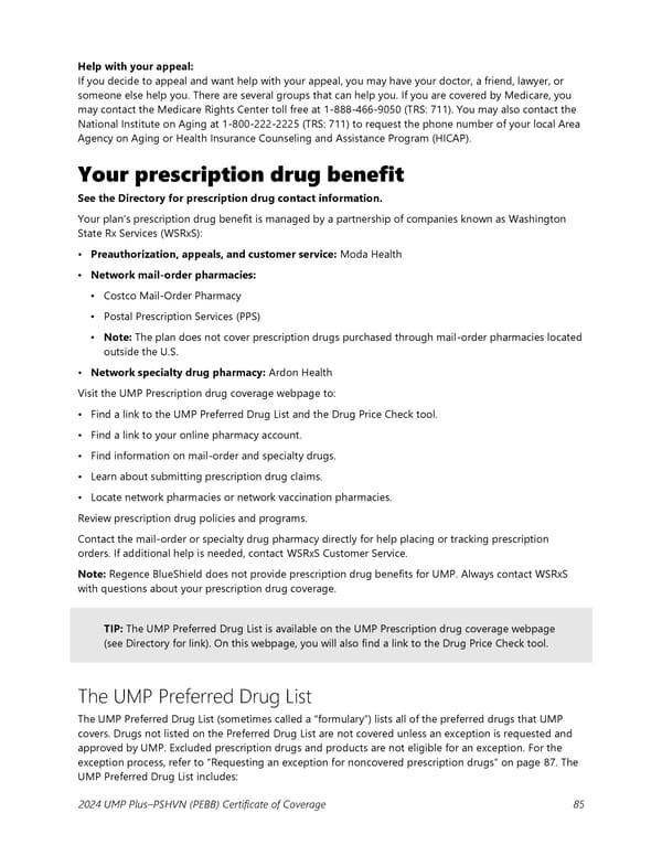 UMP Plus–Puget Sound High Value Network (PSHVN) COC (2024) - Page 86