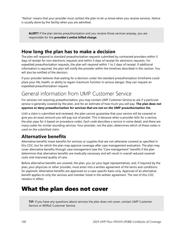 UMP Plus–Puget Sound High Value Network (PSHVN) COC (2024) - Page 107