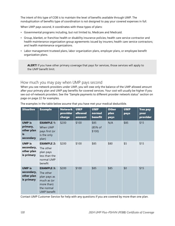 UMP Plus–Puget Sound High Value Network (PSHVN) COC (2024) - Page 121