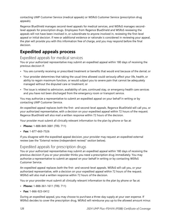 UMP Plus–Puget Sound High Value Network (PSHVN) COC (2024) - Page 129