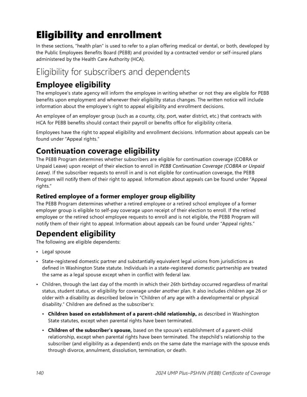 UMP Plus–Puget Sound High Value Network (PSHVN) COC (2024) - Page 141