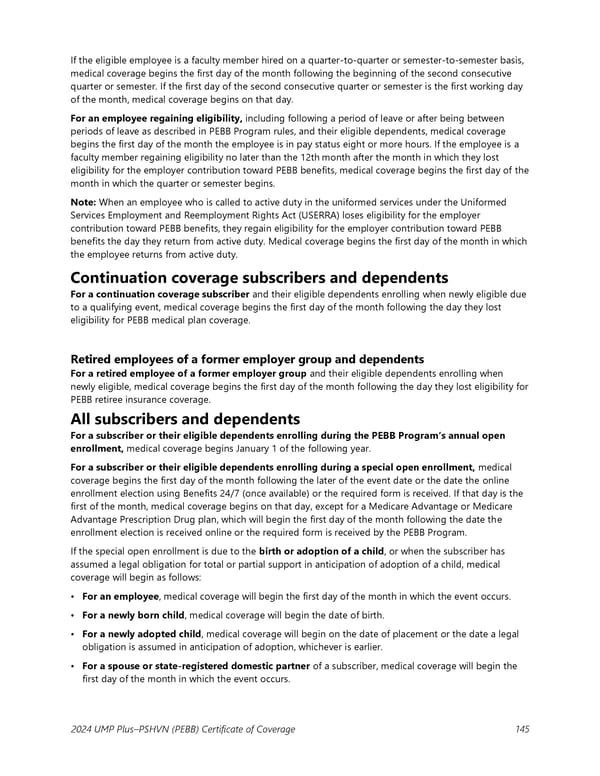 UMP Plus–Puget Sound High Value Network (PSHVN) COC (2024) - Page 146