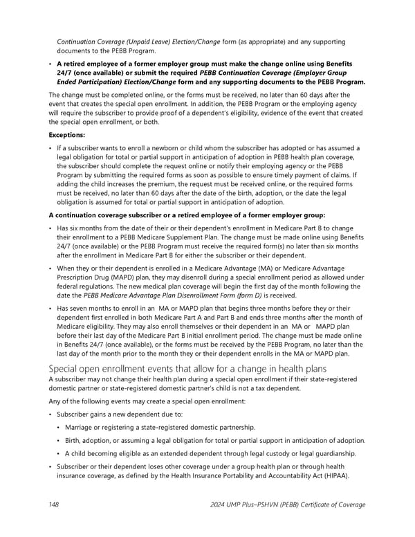 UMP Plus–Puget Sound High Value Network (PSHVN) COC (2024) - Page 149