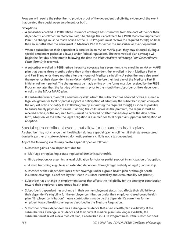 UMP Plus–Puget Sound High Value Network (PSHVN) COC (2024) - Page 165