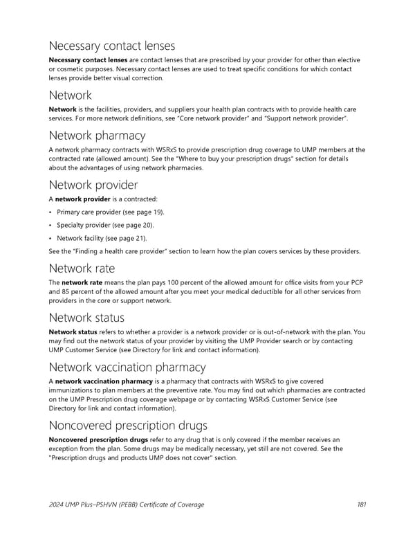 UMP Plus–Puget Sound High Value Network (PSHVN) COC (2024) - Page 182