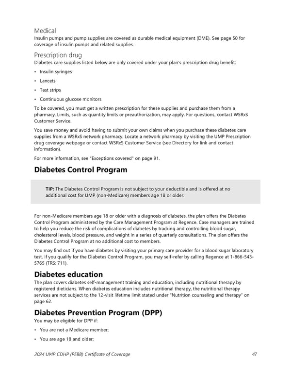 UMP Consumer-Directed Health Plan (CDHP) COC (2024) - Page 48