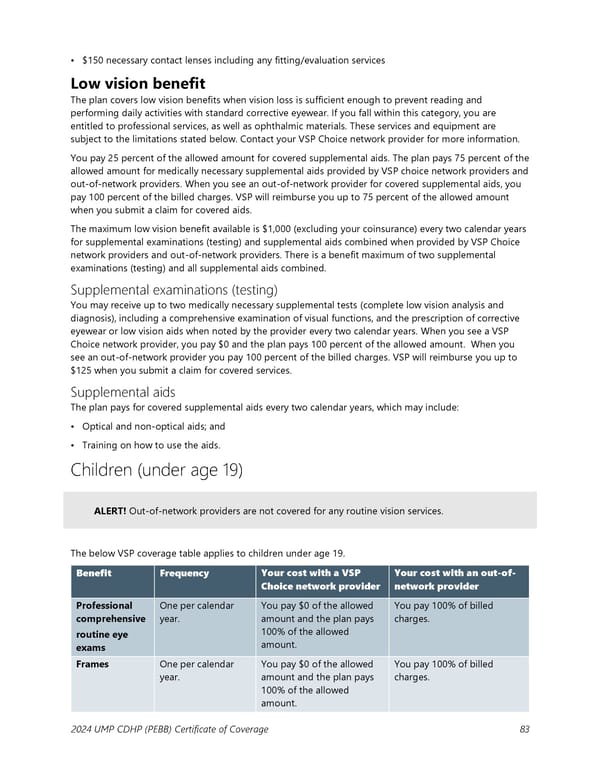 UMP Consumer-Directed Health Plan (CDHP) COC (2024) - Page 84