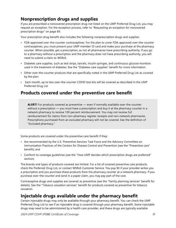 UMP Consumer-Directed Health Plan (CDHP) COC (2024) - Page 92