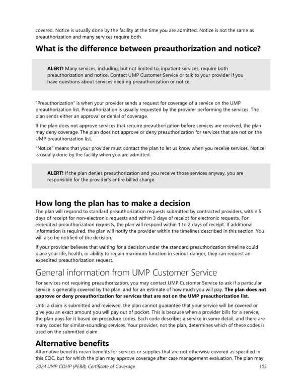 UMP Consumer-Directed Health Plan (CDHP) COC (2024) - Page 106