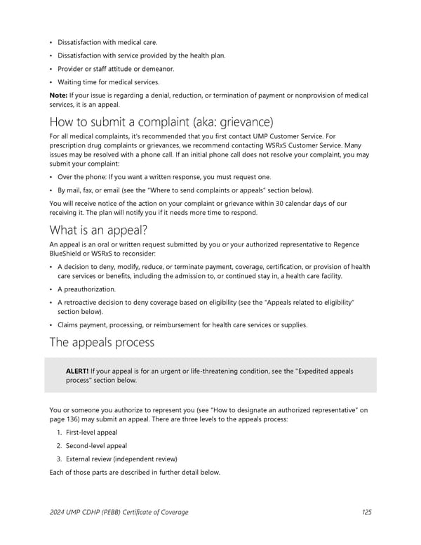 UMP Consumer-Directed Health Plan (CDHP) COC (2024) - Page 126